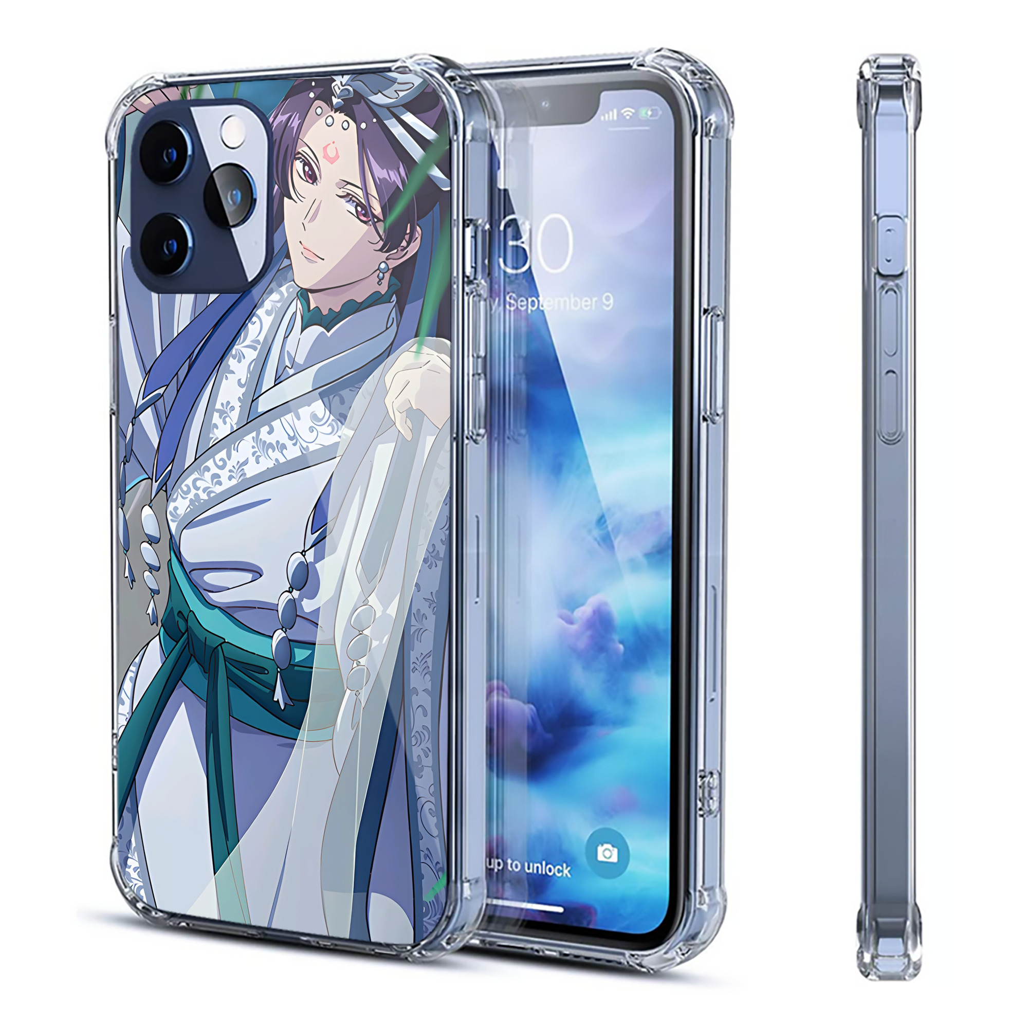 （画像用） 薬屋のひとりごと The Apothecary Diaries 【iPhone 12シリーズ対応】透明スマホケース（クリアソフトケース）